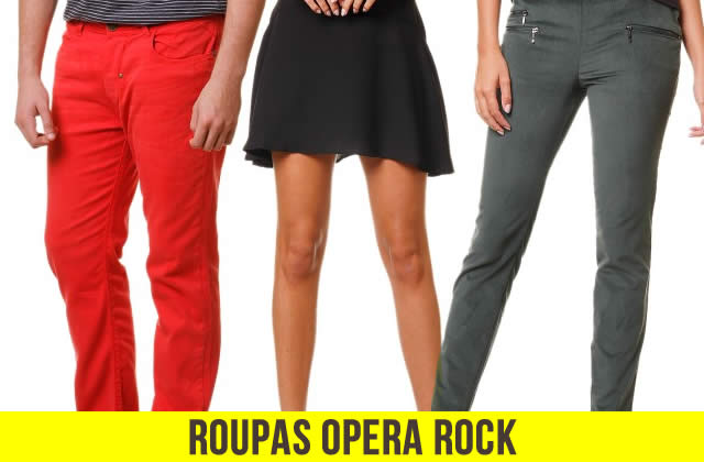 roupas opera rock